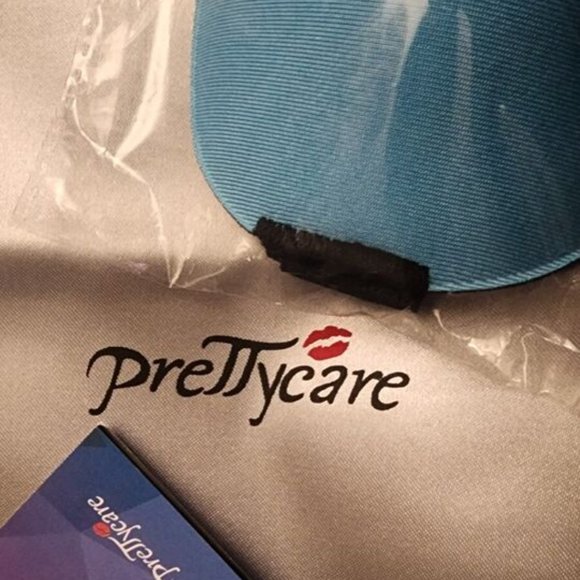 PrettyCare 3D Sleep Mask 2 Pack Eye Mask for Sleeping Ear Plugs Silk Travel Bag - Picture 7 of 7